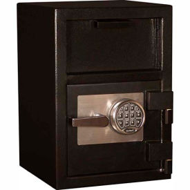 Front Loading Deposit Safe - Electronic Lock - 14"W x 14"D x 20"H - Black