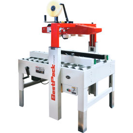 Semi-Automatic Adjustable Case Sealer, Side Belt Drive, 3" Tape Head