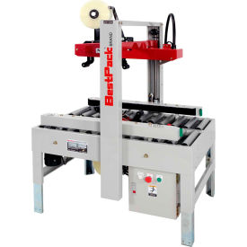 RS22 Semi-Automatic Random Adjustable Case Sealer, Side Belt Drive, 3" Tape Head