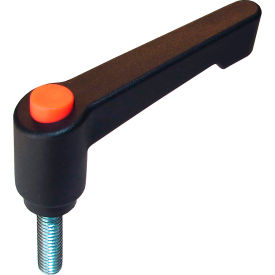 Economy Handle w/ Stud - M6 x 1.0 x 30mm Stud - 42mm L x 35mm H Plastic Handle - Pkg of 2