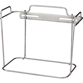 Non-Locking Wire Wall Bracket for 2 Gallon Sharps Containers, Chrome