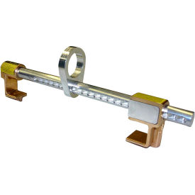 Shadow Adjustable Beam Anchor, Aluminum/Bronze, Fits 3"-14" Flange