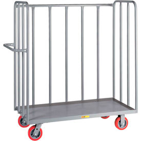 3 Sided Bulk Truck with Tubular Sides, 3600 lb. Capacity, 60"L x 30"W x 57"H