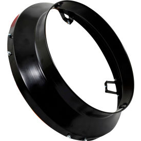 14" Dia. Duct Adapter For Indirect Fired Forced Air Kerosene Heater, Black