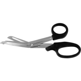 7" Universal Bandage Scissors, Black