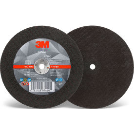 Silver Cut-off Wheel, 4" x .035" x 1/4" T1, Ceramic Grain, 36 Grit