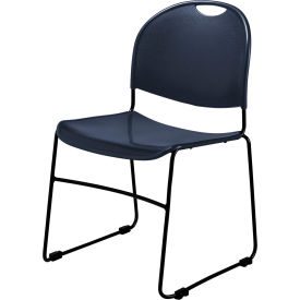 Commercialine Stack Chair - Polypropylene - Navy