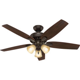 52" Newsome Ceiling Fan with Light - Premier Bronze