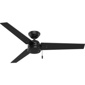 52" Cassius Ceiling Fan - Matte Black
