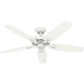 52" Builder Elite Energy Star Rated Ceiling Fan - Snow White
