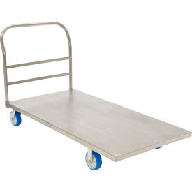 Stainless Steel Deck Platform Truck - 60 x 30 2000 Lb. Capacity