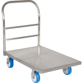 Stainless Steel Deck Platform Truck - 36 x 24 2000 Lb. Capacity