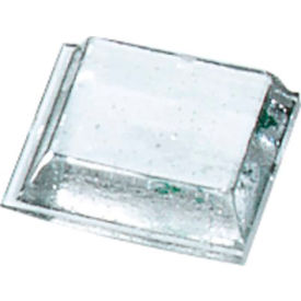 Bumpon Protective Product - Square - 0.500" W x 0.120" L - Clear - Pkg of 3000