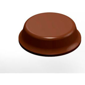Bumpon Protective Product SJ5012 - Cylindrical - 0.500" W x 0.140" L - Brown - Pkg of 3000