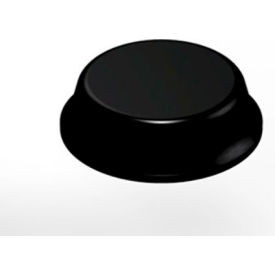 Bumpon Protective Product - Cylindrical - 0.500" W x 0.140" L - Black - Pkg of 3000