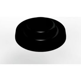 Bumpon Protective Product - Cylindrical - 0.625" W x 0.187" L - Black - Pkg of 3000