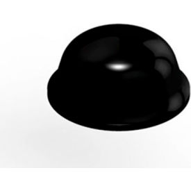 Bumpon Protective Product - Hemisphere - 0.440" W x 0.200" L - Black - Pkg of 3000
