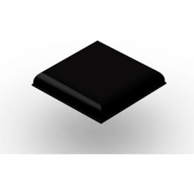 Bumpon Protective Product - Square - 1.250" W x 0.250" L - Black - Pkg of 1000