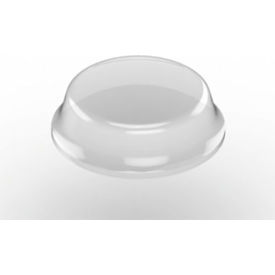 Bumpon Protective Product - Cylindrical - 0.500" W x 0.140" L - Clear - Pkg of 3000