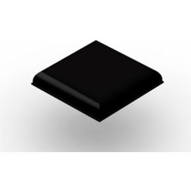 Bumpon Protective Product SJ6105 - Square - 1.280" W x 0.250" L - Black - Package of 1000