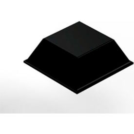 Bumpon Protective Product SJ5523 - Square - 0.812" W x 0.300" L - Black - Pkg of 1000