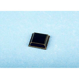 Bumpon Protective Product SJ5007 - Square - 0.413" W x 0.100" L - Black - Pkg of 3000