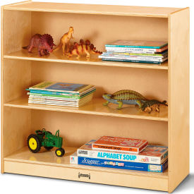Fixed Straight 3-Shelf Bookcase - 36"W x 15"D x 35"H