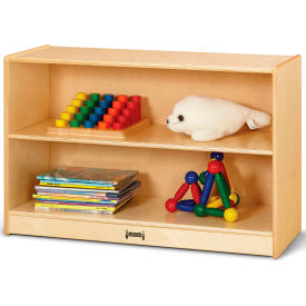 Short Fixed Straight 2-Shelf Bookcase - 36"W x 15"D x 24"H