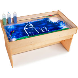 See-Thru Sand and Light Sensory Table Cover