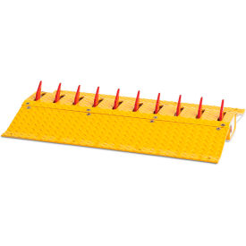 Surface Mount Traffic Spike Section, 3' L, Yellow