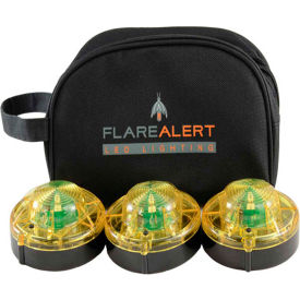 Battery Powered LED Emergency Beacon Kit, Yellow