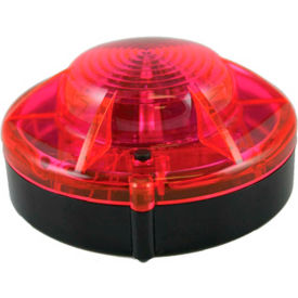 FlareAlert Battery Powered LED Emergency Beacon, Red