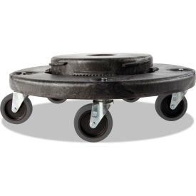 Brute Quiet Dolly, 250 lb. Capacity, 18 1/4" Diameter, Black