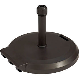 Umbrella Base with Wheels - Concrete - 84 Lbs. - Bronze Mist