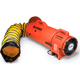 8 Inch Axial AC Plastic Blower with Canister & 50' Ducting
