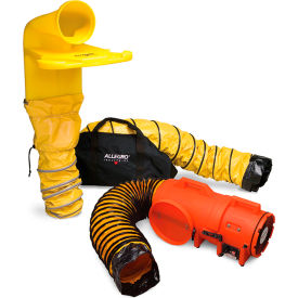 8 Inch Axial AC Plastic Blower System w/ 8 Inch MVP
