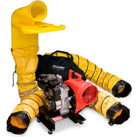 Centrifugal Blower System with 15' Ducting, 1390 CFM, 5 HP
