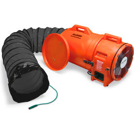 Axial Explosion Proof Blower with 15' Ducting, 1484 CFM, 1/3 HP