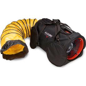 Air Bag Blower With 25' Ducting, 1360 CFM, 1/4 HP