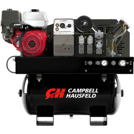 Combination Unit, 30 Gallon Compressor, 5000 Watt Generator, 180A Welder