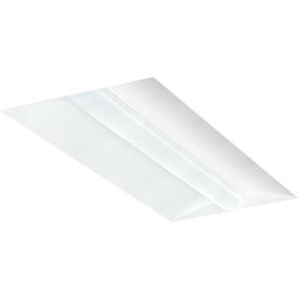 Center Lens 2x4 Troffer, 44W, 5000L, 3500K, 0-10V Dim, DLC