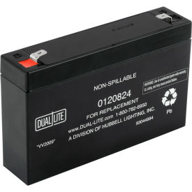 6V, 3.4A Sealed Lead Acid Replacement Battery