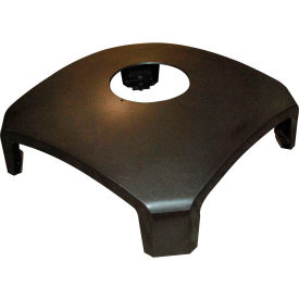 Dome Top With Hole, Sable With Hardware - FG3975M2SBLE