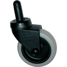 3" Plastic Caster Gray Tread Metal Axle - FG7570L20000