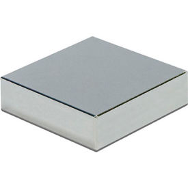 Rectangular Magnet w/ Adhesive - 0.12" Thick x 0.50" W x 0.50" L