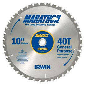 Miter / Table Saw Blade-12" x 40T General Purpose, 1" Arbor-Carded