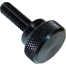 Precision Thumb Screw w/ Shoulder - M5 x 0.8 - 9mm Thread - 11.1mm Head Dia. - Steel - Pkg of 5