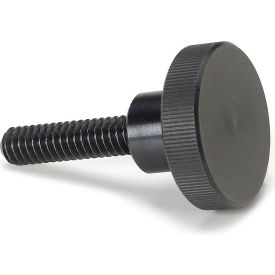 Knurled Thumb Screw with Shoulder - M6 x 1.0 - 10mm Thread - 24mm Head Diameter - 16mm Head Height - Package of 5