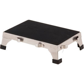 Stainless Steel Stacking Step Stool, 18"W x 12"D x 5-1/4"H