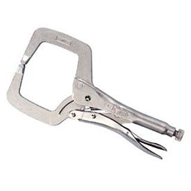 19" Locking C-Clamp Plier with Regular Tips
